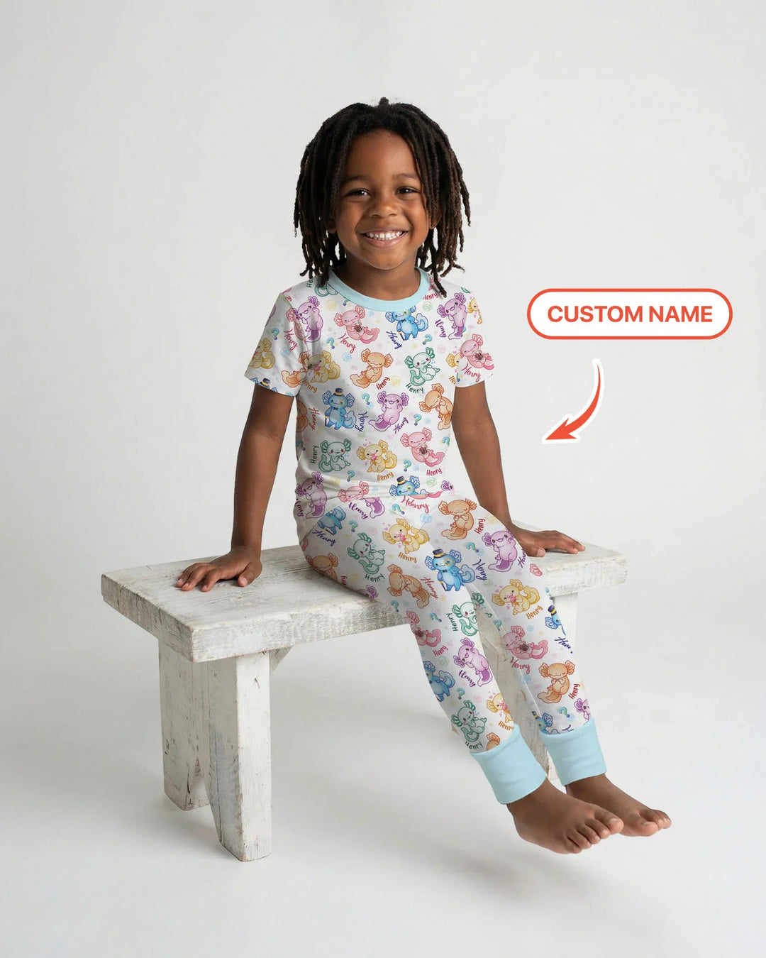 I Axololt Questions Bamboo Two Piece Short Sleeve Pajama Set