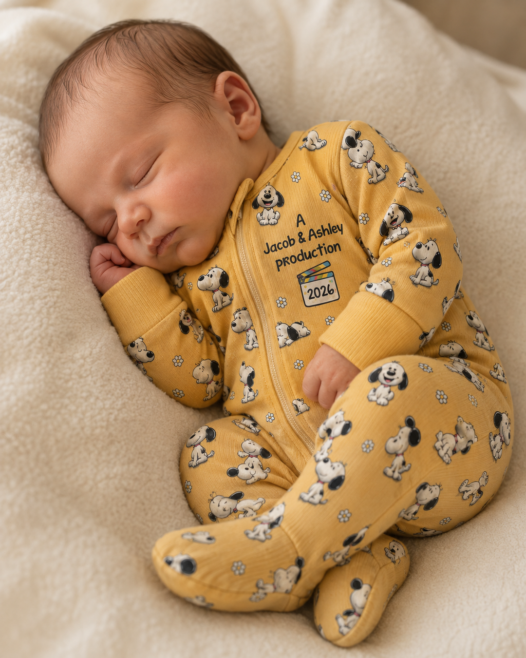 New Cutie Production Bamboo Zipper Footie