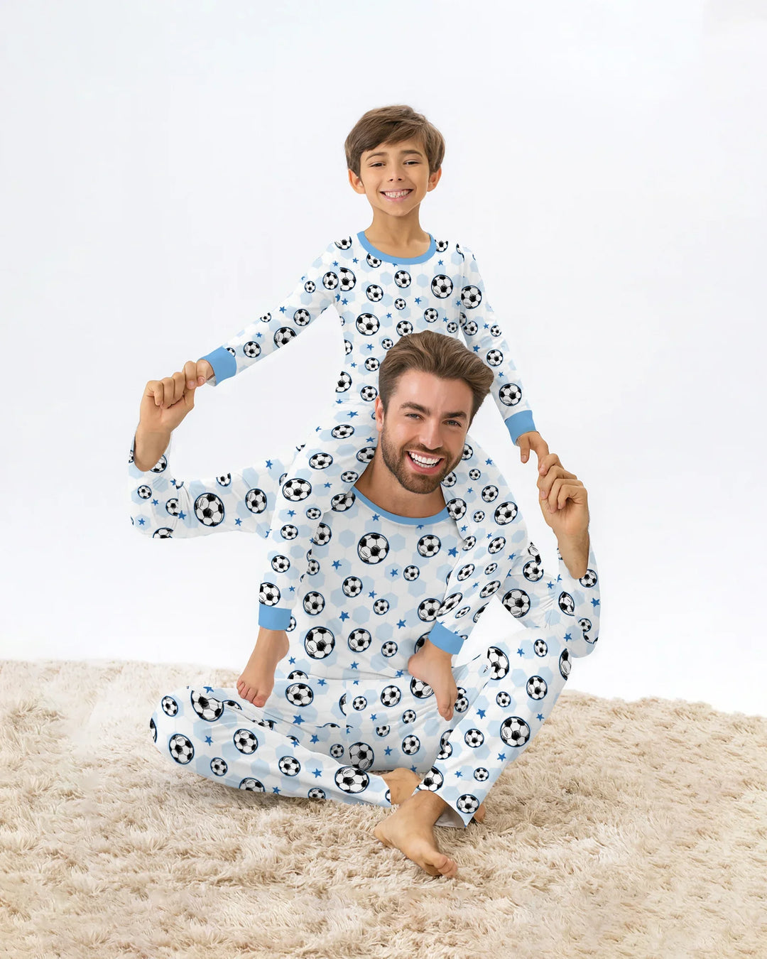 Goal Squad Family Matching Bamboo Men's Pajama Set