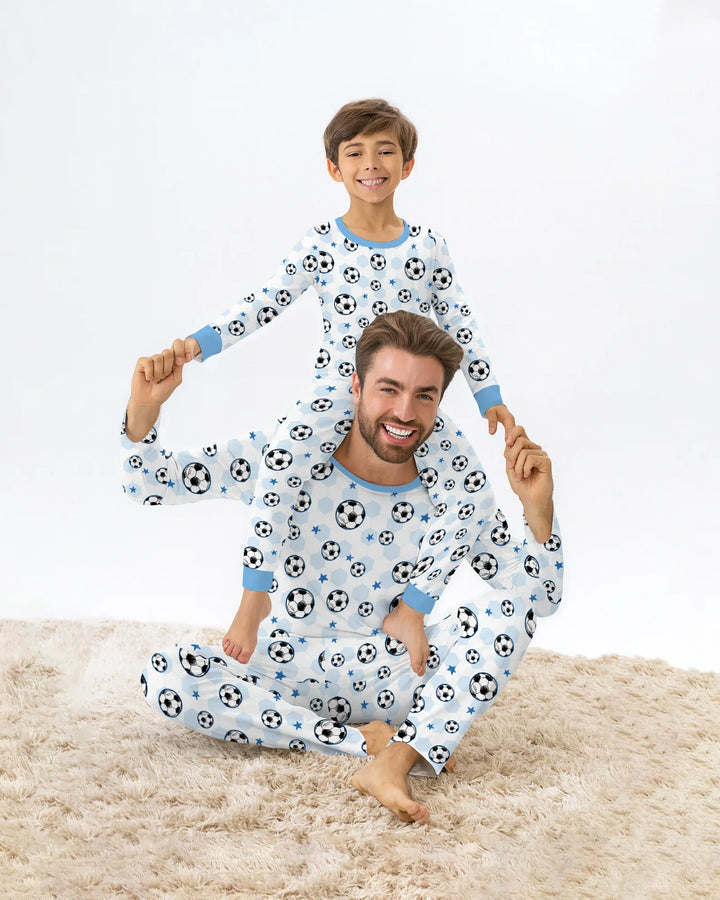 Goal Squad Family Matching Bamboo Men's Pajama Set