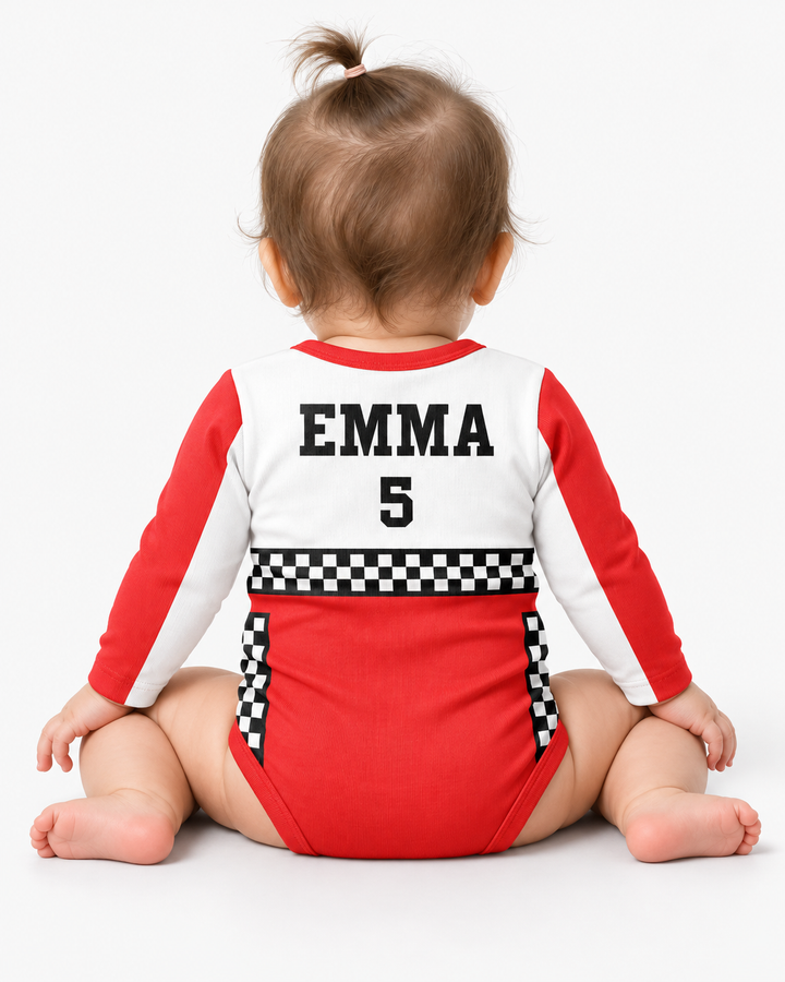 Born To Race Bamboo Bodysuit