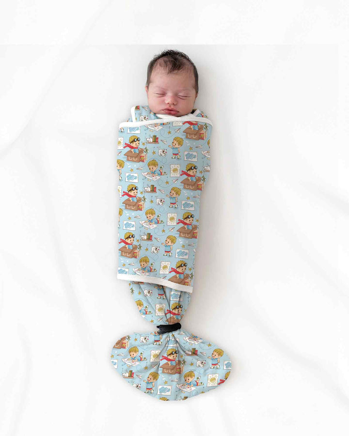 Tiny Explorer Tales Bamboo Sleep Bag Swaddler