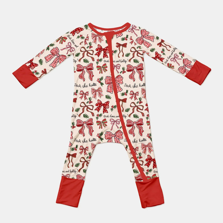 Coquette Christmas Bows Bamboo Convertible Zippy
