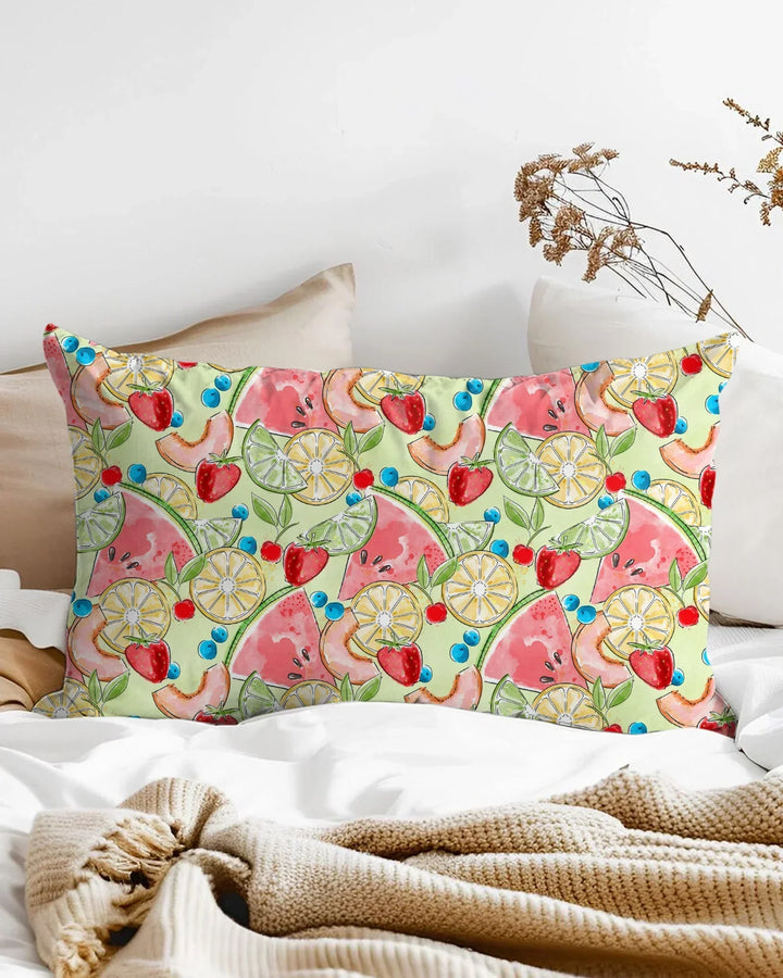 Sweet Summer Fruits Family Matching Bamboo Pillow Case