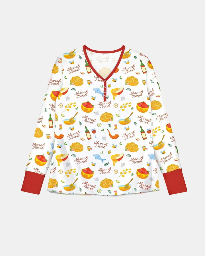 Shanah Tovah Family Matching Bamboo Women Pajama Set