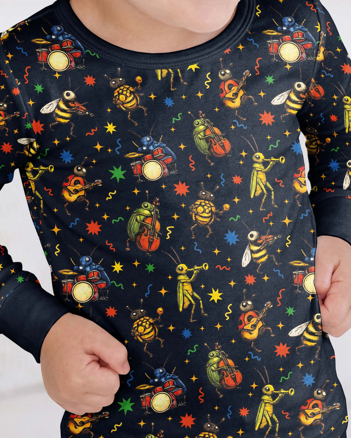 Bug Orchestra Bamboo Two Piece Long Sleeve Pajama Set