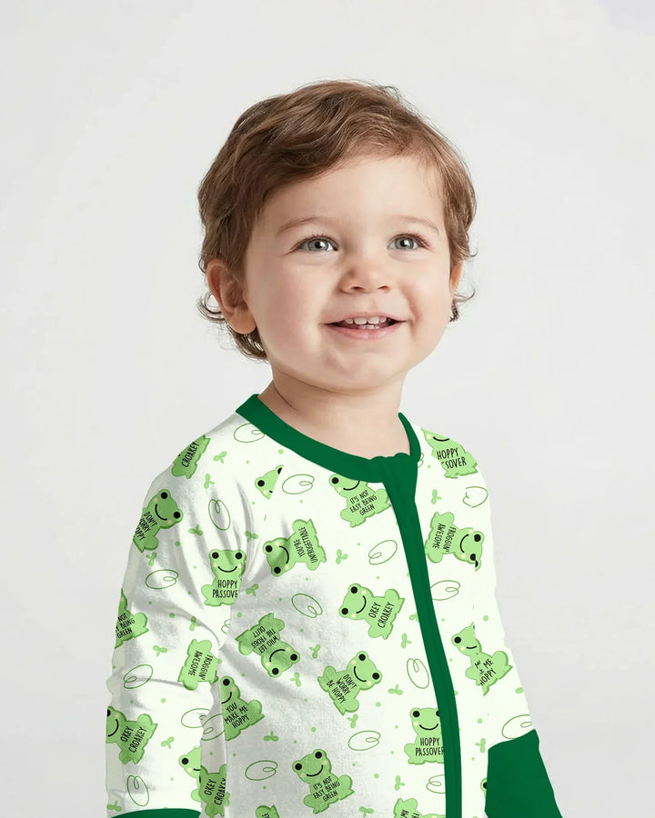 Marzipan Passover Conversation Frogs Bamboo Convertible Zippy