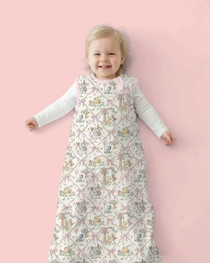 Spring Meadow Friends Bamboo Sleep Bag
