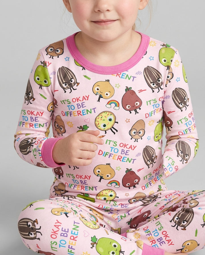 Nutty Little Friends Bamboo Two Piece Long Sleeve Pajama Set