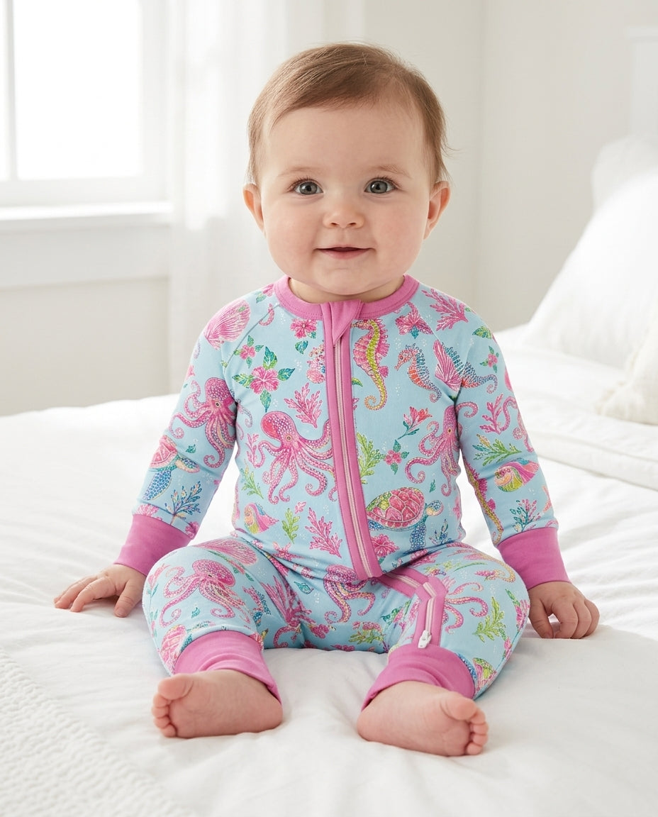 Preppy Palm Beach Bamboo Convertible Zippy