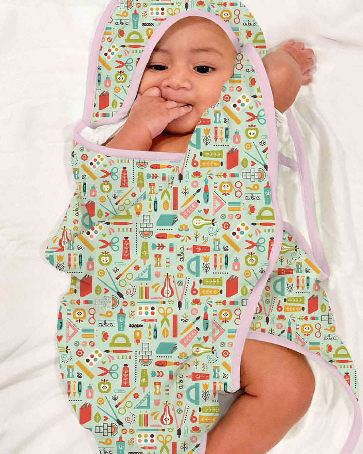 Creative Classroom Hooded Bamboo Towel Set