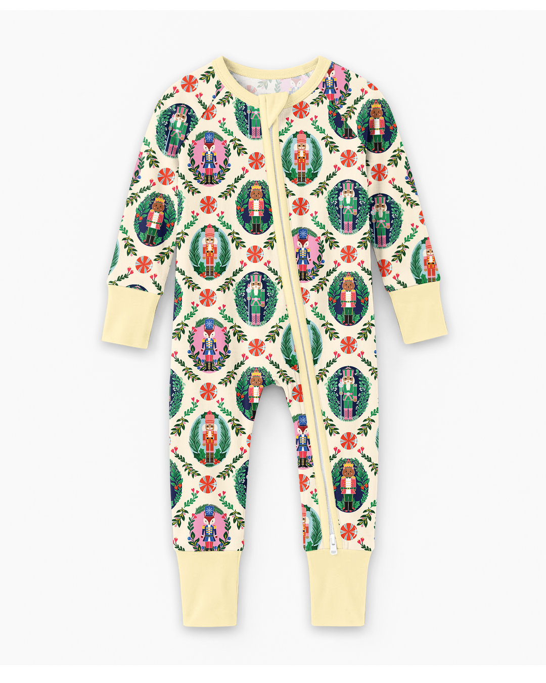 Whimsical Nutcracker Bamboo Convertible Zippy