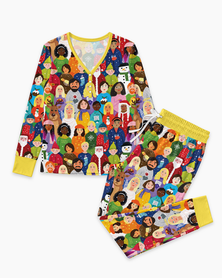 Together for Christmas Bamboo Women Pajama Set