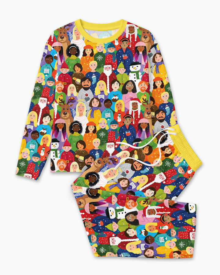 Together for Christmas Bamboo Men's Pajama Set