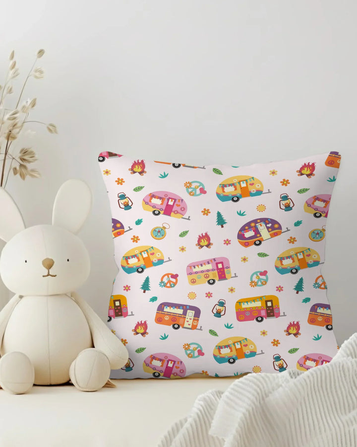 Happy Little Camper Bamboo Pillow Case