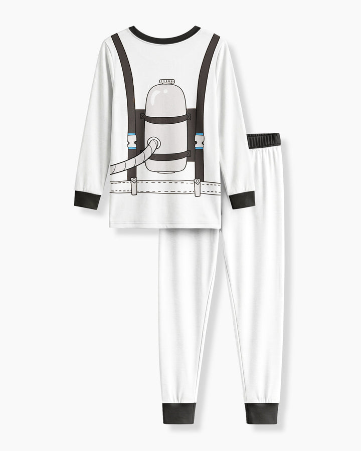 Template Bamboo Two Piece Long Sleeve Pyjamas Set