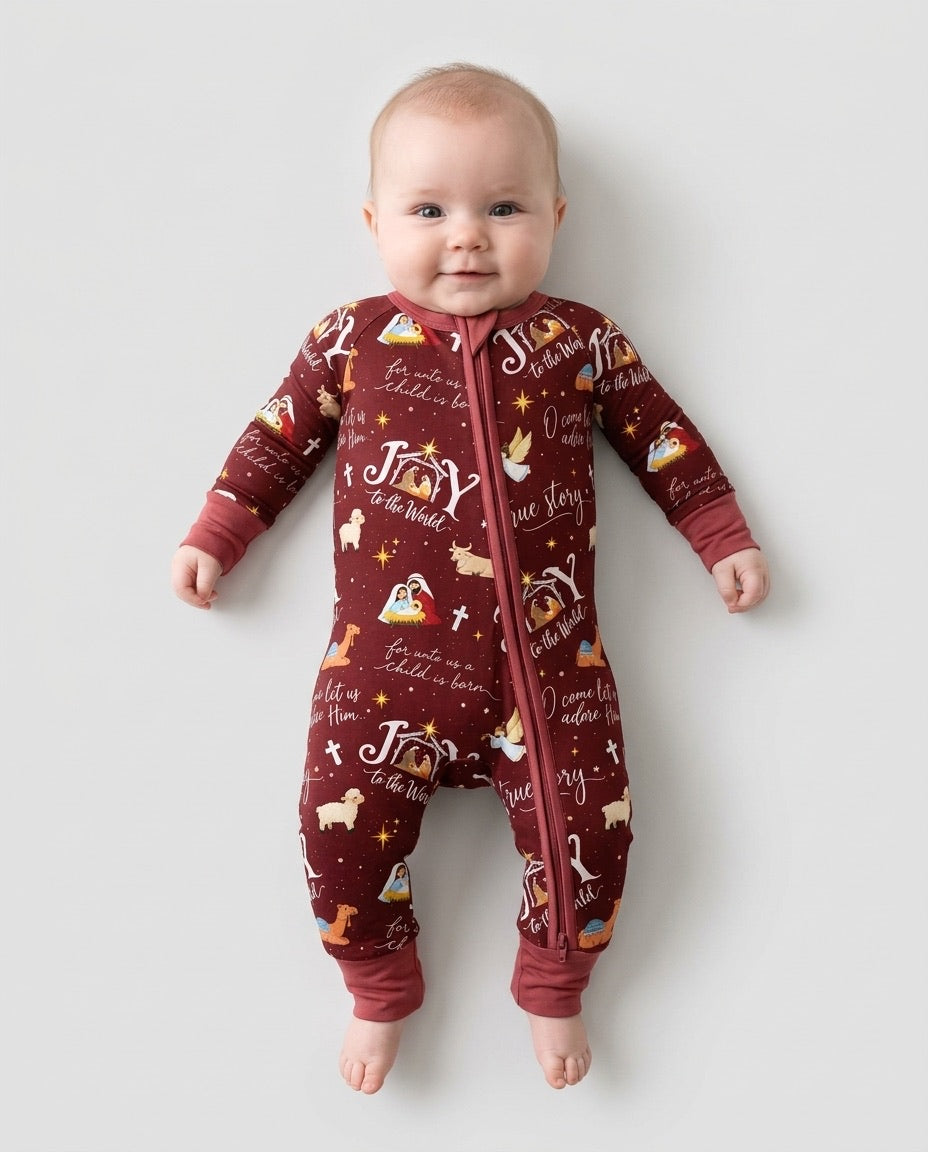Joy To The World Bamboo Convertible Zippy