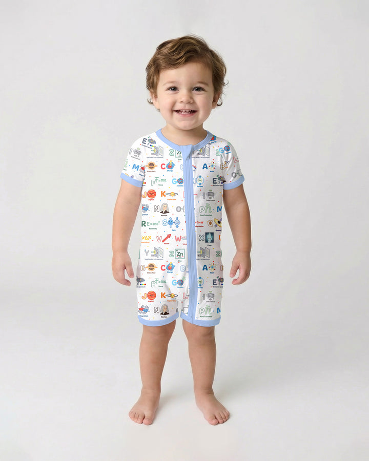 The Physics Alphabet Bamboo Shorty Zippy