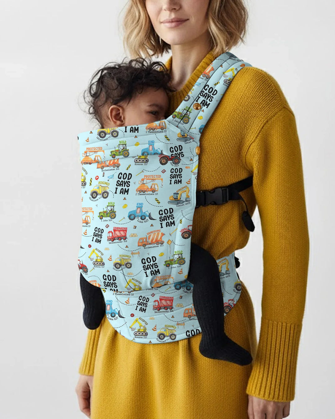 God Says I Am Construction Baby Carrier