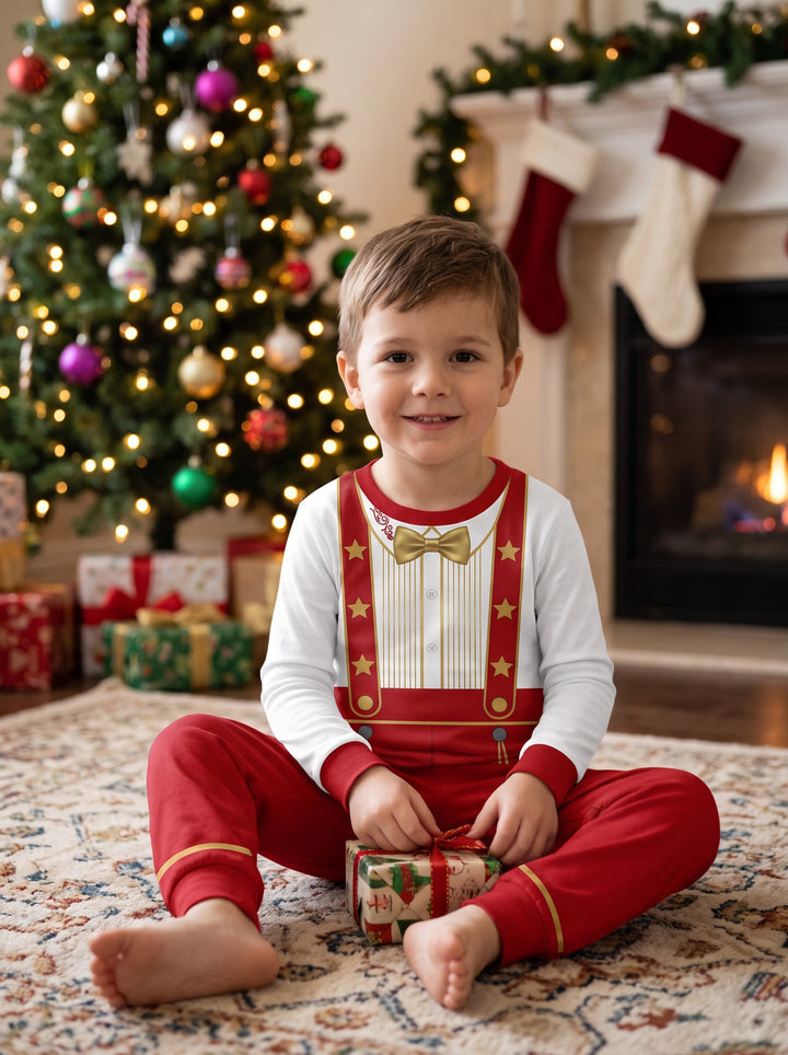 Golden Star Prince Bamboo Two Piece Long Sleeve Pajama Set