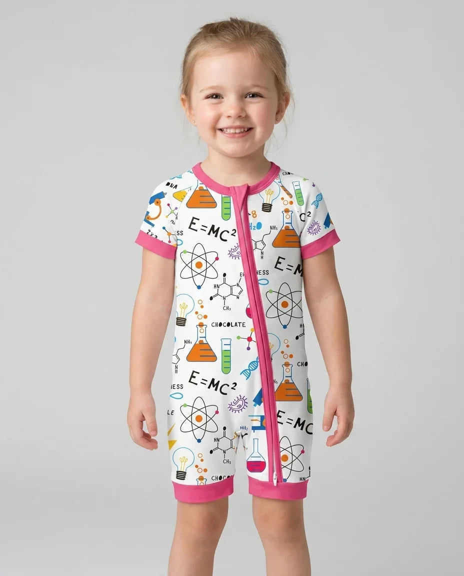 Science Explorer Family Matching Bamboo Shorty Zippy