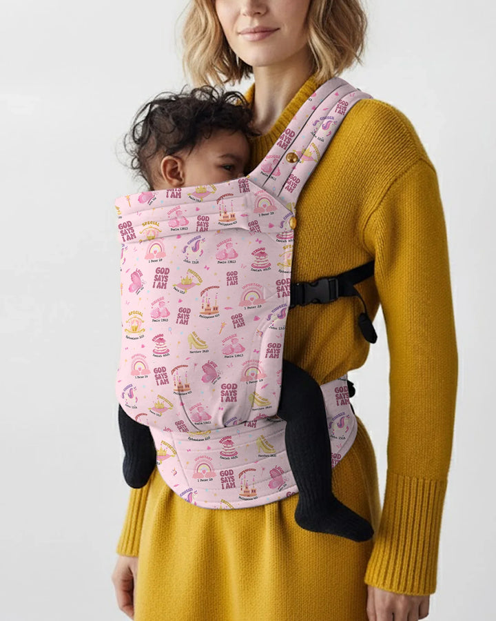 God Says I Am Princess Baby Carrier