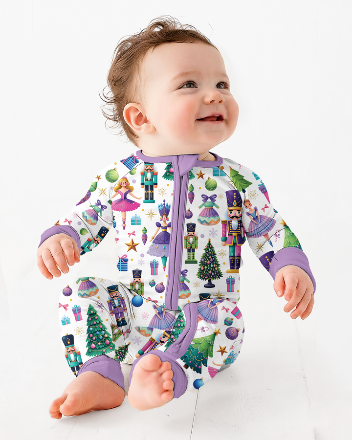 Nutcracker Wonderland Bamboo Convertible Zippy