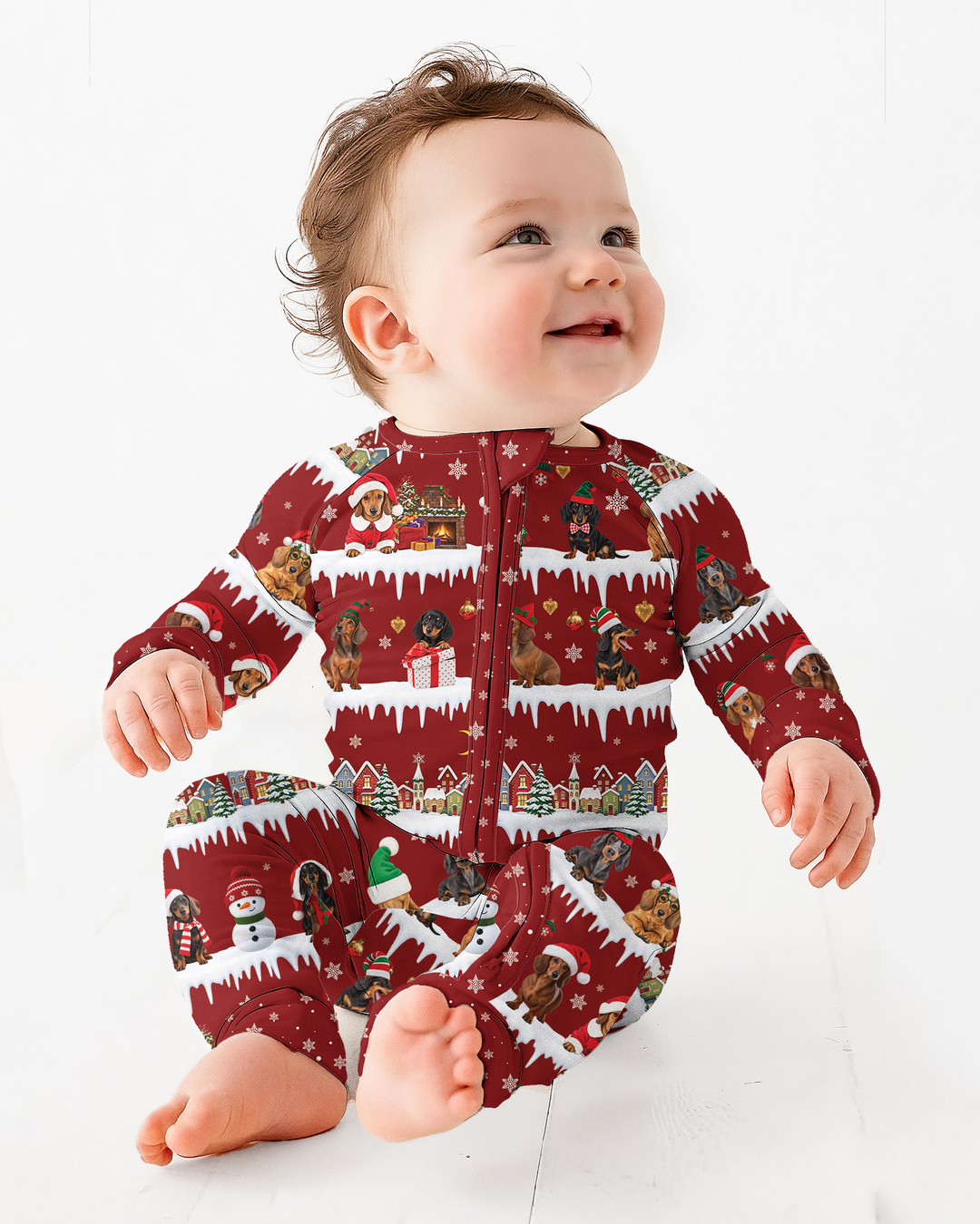 Dachshund Through The Snow Bamboo Convertible Zippy