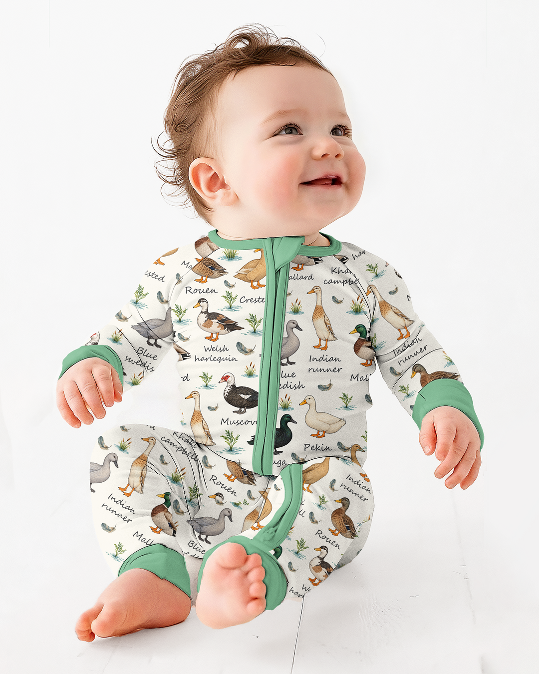 Farm Duck Species Bamboo Convertible Zippy