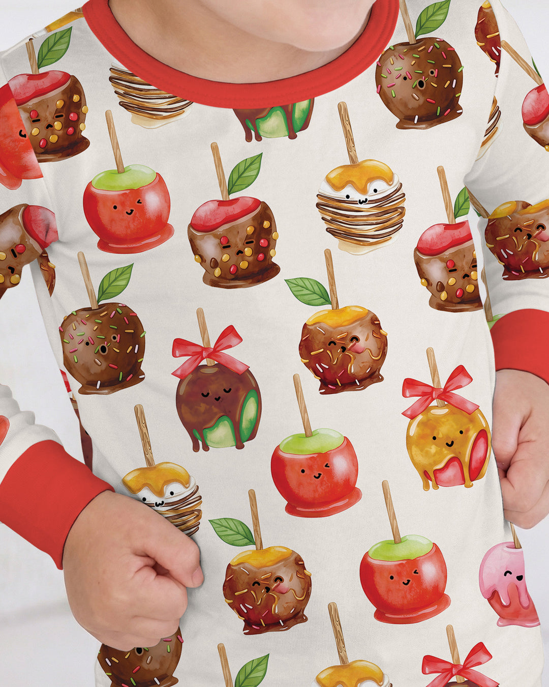 Template Bamboo Two Piece Long Sleeve Pyjamas Set