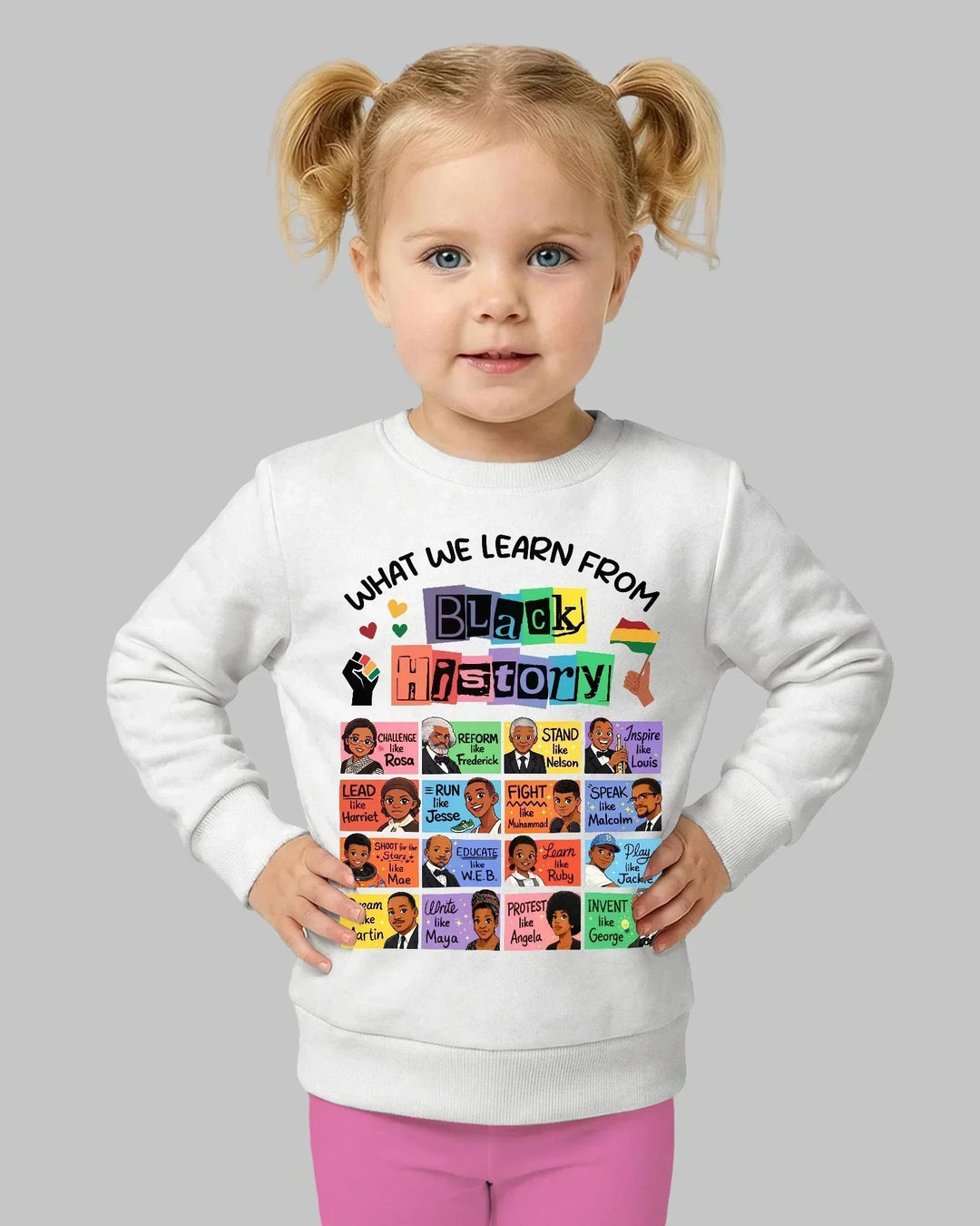 Black Month History Bamboo Crewneck Sweatshirt