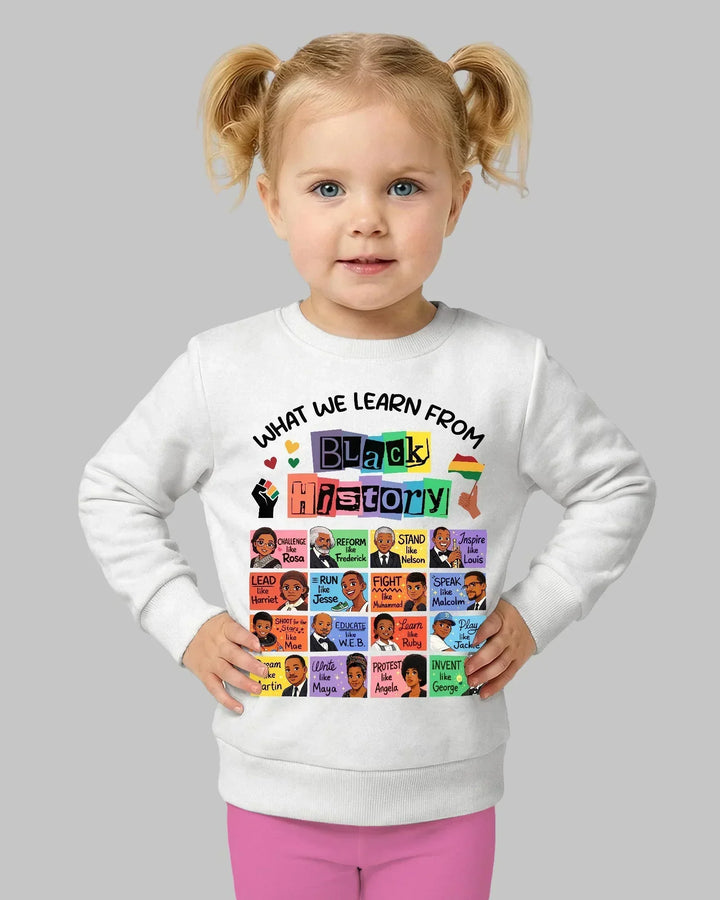 Black Month History Bamboo Crewneck Sweatshirt