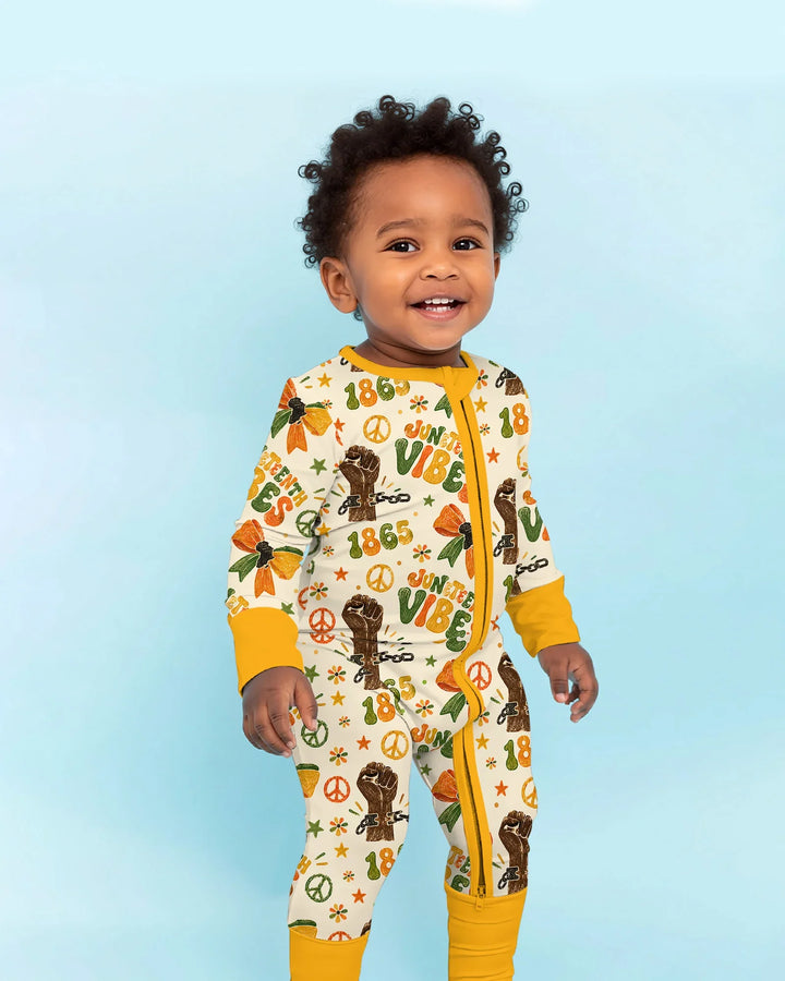 Juneteenth Vibes Vintage Bamboo Convertible Zippy