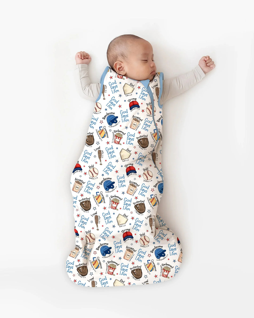 Christian Baseball Bamboo Sleep Bag