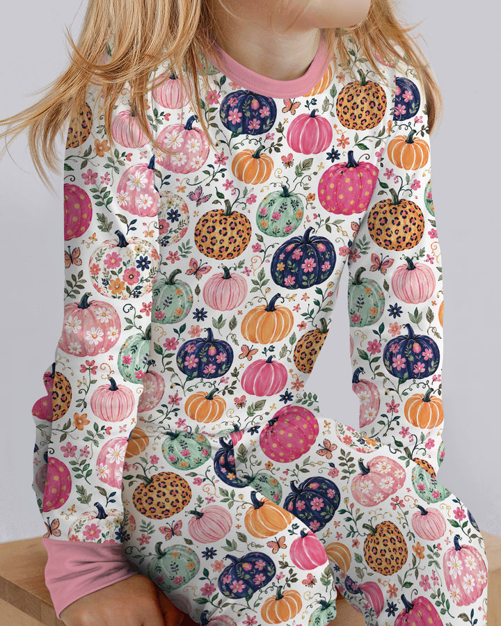 Template Bamboo Two Piece Long Sleeve Pyjamas Set