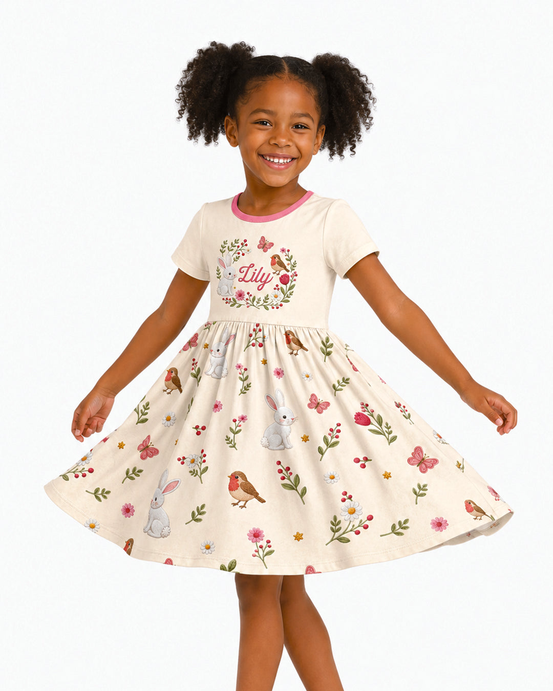 Garden Baby Bamboo Twirl Dress