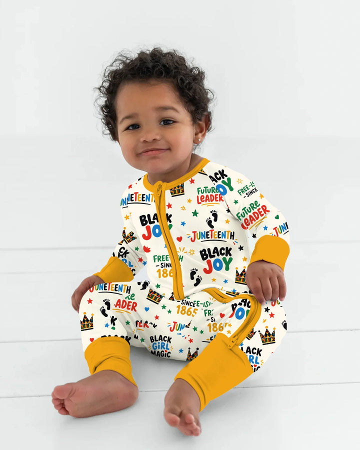Juneteenth Black Girl Magic Bamboo Convertible Zippy