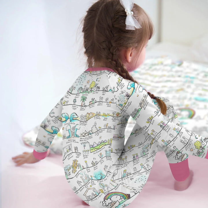 Bible Story Journey Family Matching Bamboo Convertible Zippy