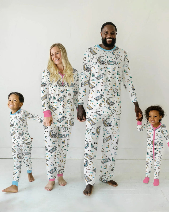 Dua, Dhikr, Dream Matching Family Bamboo Women Pajama Set