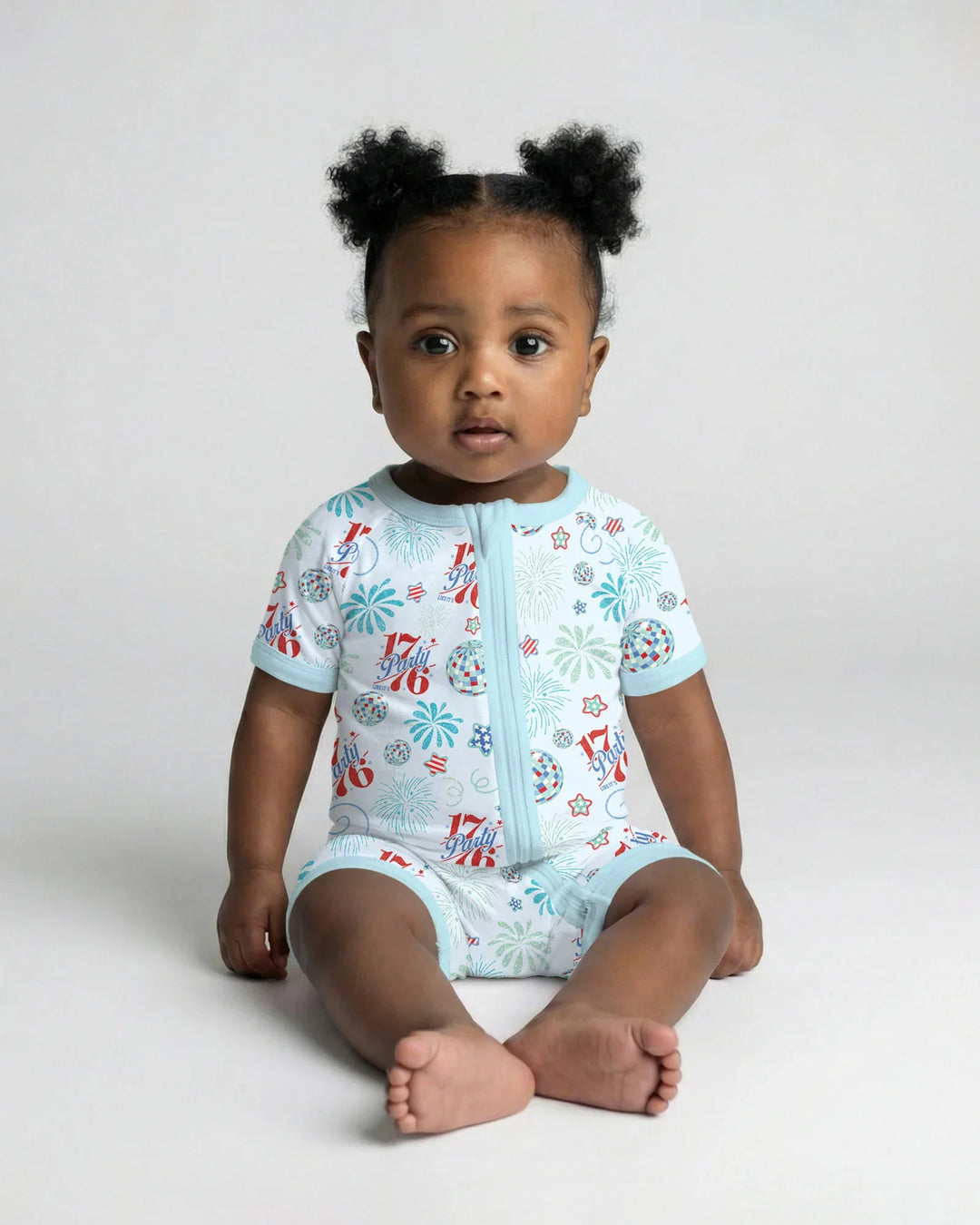 Land Of Free Family Matching Bamboo Shorty Zippy