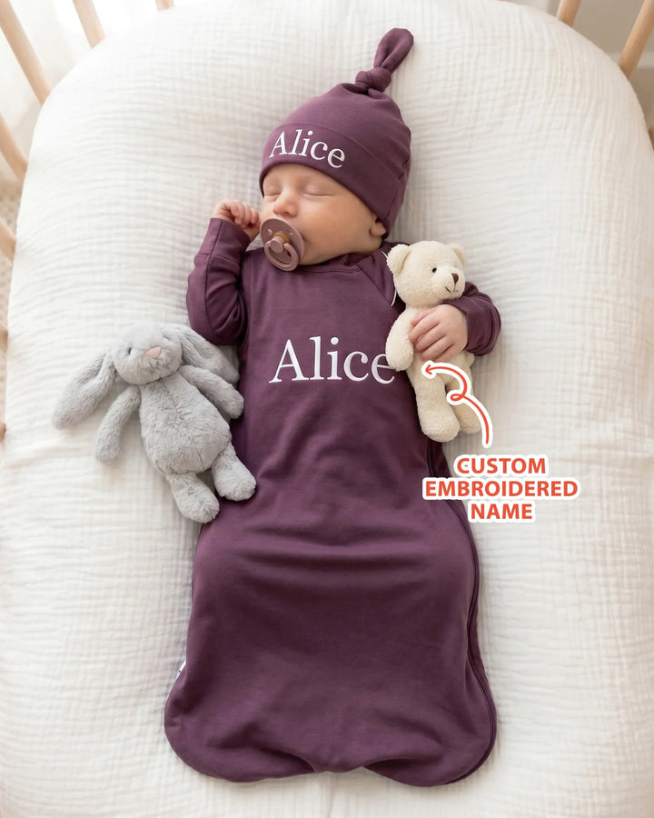 Personalized Embroidered Bamboo Sleep Bag