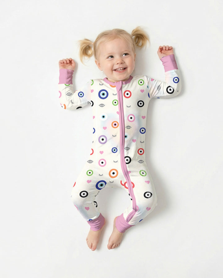 Evil Eye Bamboo Convertible Zippy