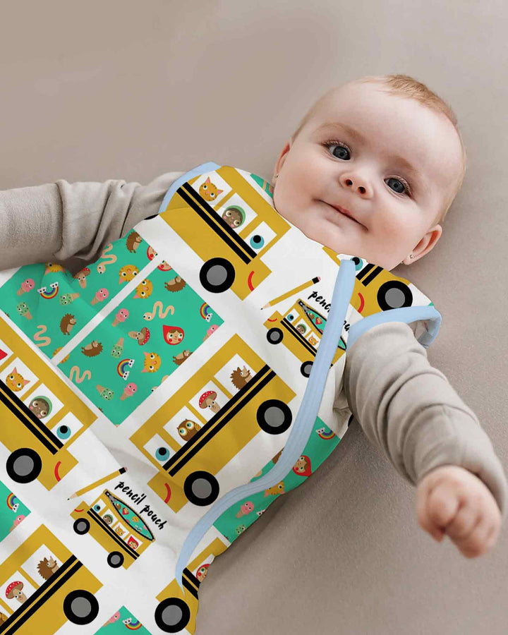 School Bus Adventures Bamboo Sleep Bag