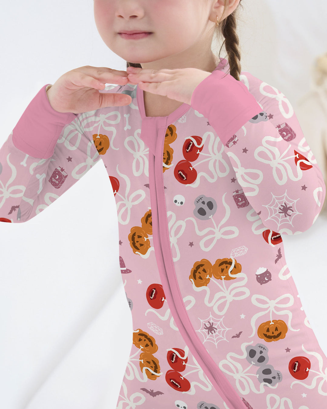 Spooky Halloween Cherry Matching Bamboo Convertible Zippy
