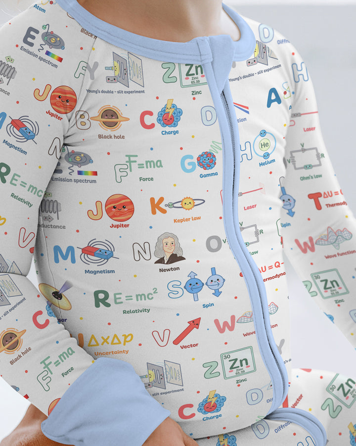 The Physics Alphabet Bamboo Convertible Zippy
