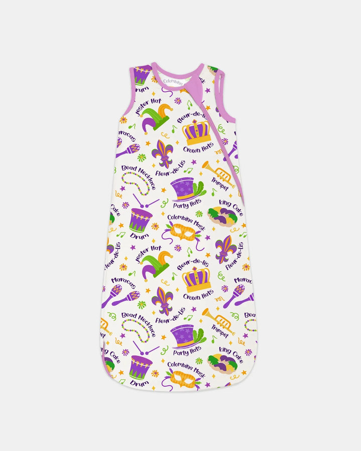 Mardi Gras Family Matching Bamboo Sleep Bag