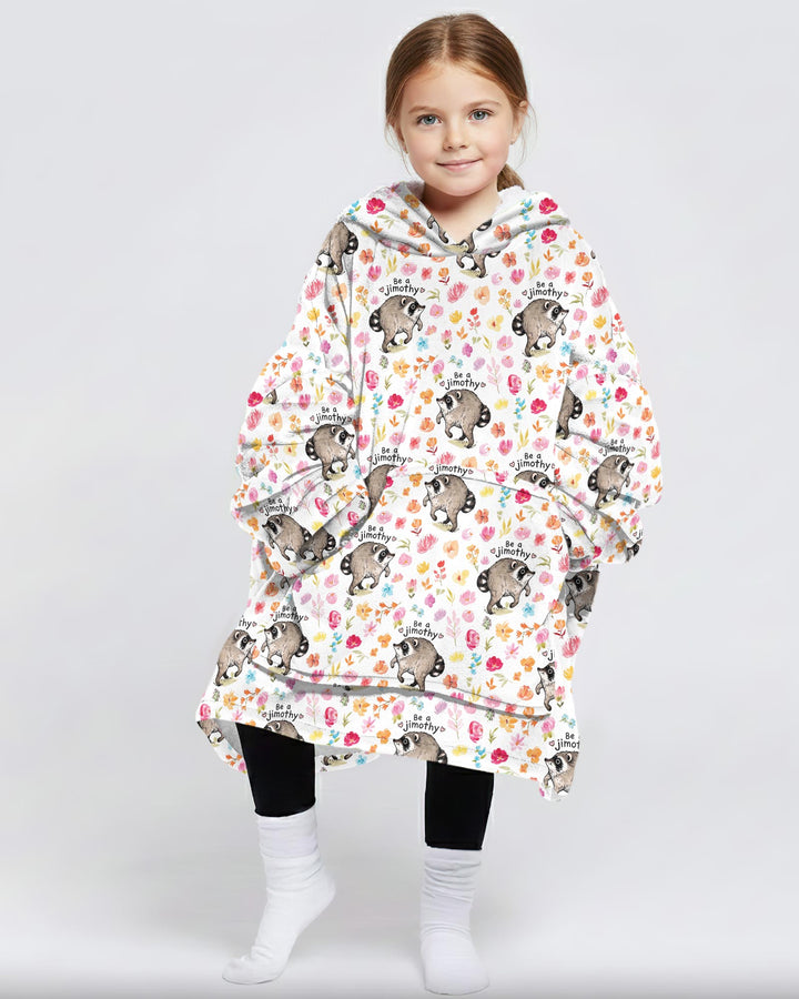 Be A Jimothy Family Matching Bamboo Blanket Hoodie