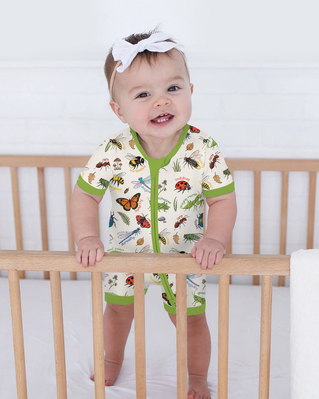 Bug Learning Bamboo Shorty Zippy