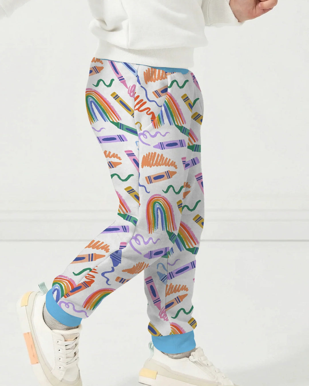 Crayon Chaos Bamboo Jogger