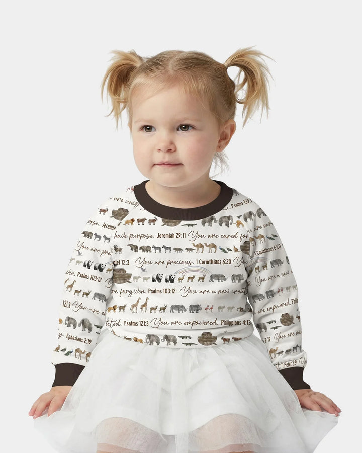 Biblical Noah's Ark Bamboo Crewneck Sweatshirt